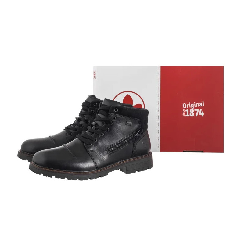 Rieker Czarne 32020-00 (RI346-a) saapad