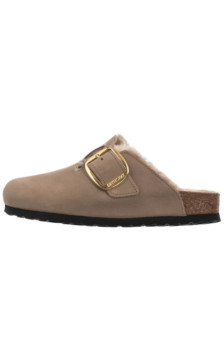 Birkenstock Boston Big Buckle Shearling Tabacco Brown 1030444 (BK343-a) Naiste kingad/klappide klapid