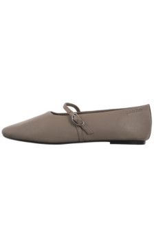 Calvin Klein Oblique Ballerina Mj Lth Hdw Desert Taupe HW0HW02847 PBO (CK718-a) baleriinid