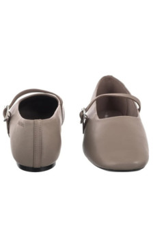 Calvin Klein Oblique Ballerina Mj Lth Hdw Desert Taupe HW0HW02847 PBO (CK718-a) baleriinid