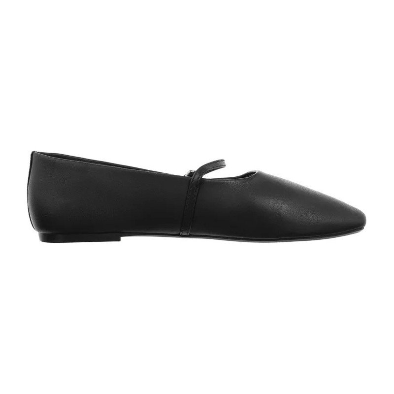 Calvin Klein Oblique Ballerina Mj Lth Hdw Black HW0HW02847 BEH (CK718-b) baleriinid