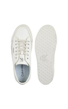 Calvin Klein Vulc Flatf Lace Up Lth Lily White YW0YW01932 YAJ (CK720-b) spordijalatsid