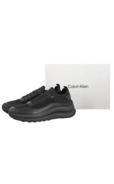 Calvin Klein Chunky Runner Lace Up Sock Knit Triple Black YM0YM01457 0GJ (CK726-a) spordijalatsid