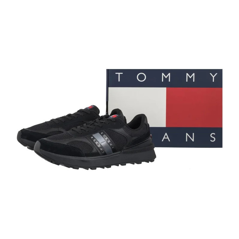 Tommy Hilfiger Tjm Technical Runner Ess Black EM0EM01537 BDS (TH1433-a) spordijalatsid