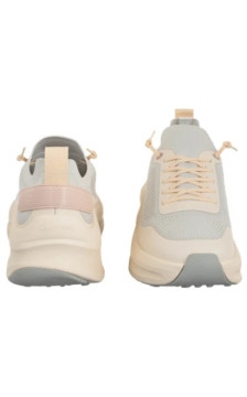 Calvin Klein Chunky Runner Lace Up Sock Knit Vaporous White/Light Cashew YW0YW02033 PF6 (CK725-a) kingad