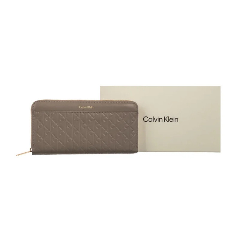 Calvin Klein Emblem Aop Embossed Long Wallet LV04F1097G VFU (CK722-a) käekott