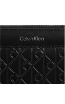 Calvin Klein Emblem Aop Embossed Long Wallet LV04F1097G UB1 (CK722-b) käekott