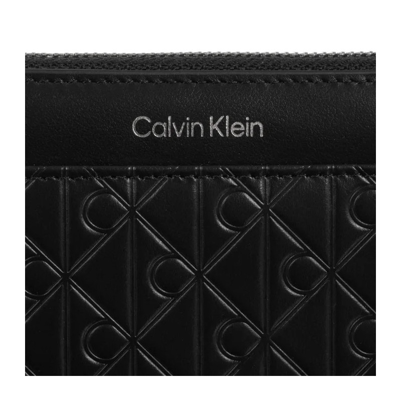 Calvin Klein Emblem Aop Embossed Long Wallet LV04F1097G UB1 (CK722-b) käekott