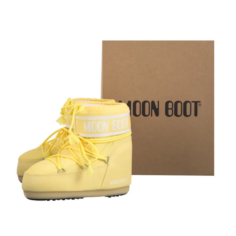 Moon Boot Icon Low Nylon Light Yellow 1409340 B021 (MB46-r) kingad