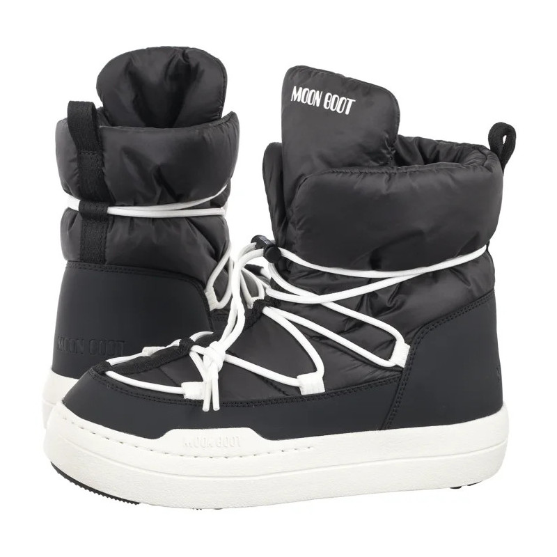 Moon Boot MB Jr Park Lace Mid Black 3440070 N001 (MB78-a) kingad
