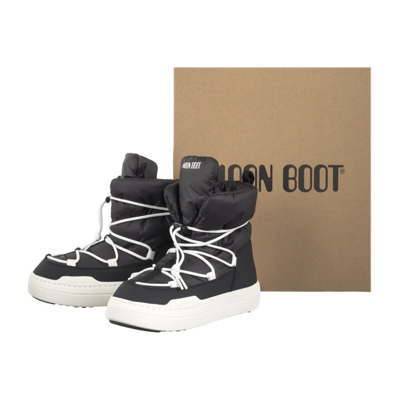 Moon Boot MB Jr Park Lace Mid Black 3440070 N001 (MB78-a) kingad