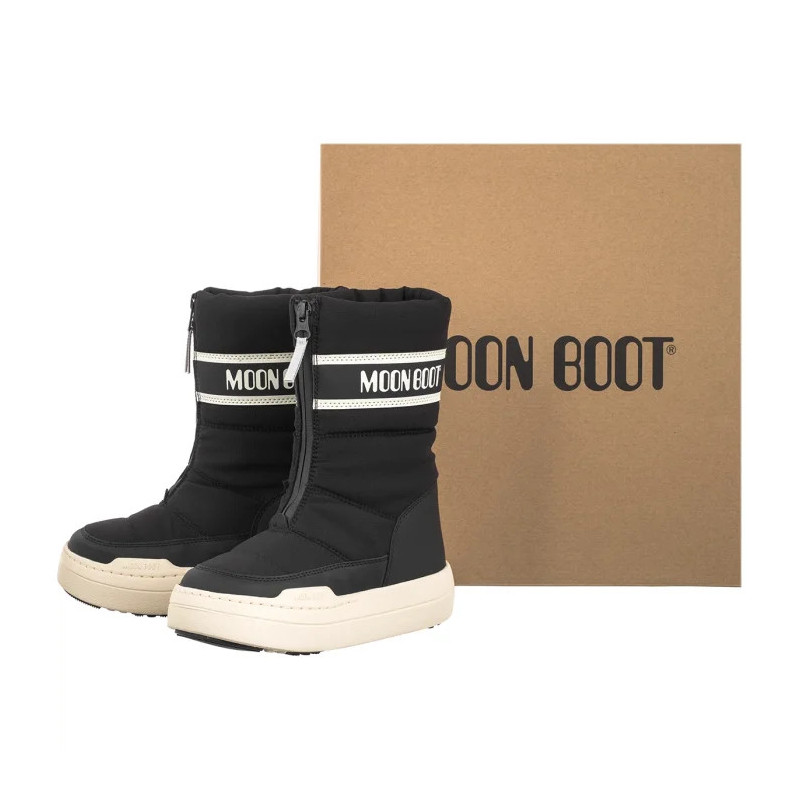 Moon Boot MB Jr K Park Zip High Wp Black 3440080 N001 (MB77-a) saapad