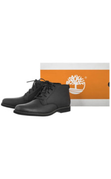 Timberland Woodhull Mid Lace Chukka Boot Black 0A413Z 001 (TI152-a) saapad