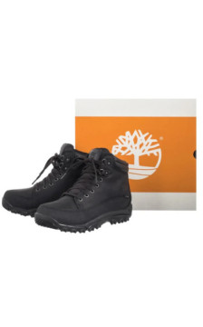 Timberland Rime Ridge Mid Lc Waterproof Hk Black 12403R 001 (TI157-b) saapad