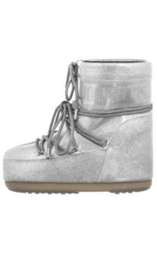 Moon Boot Icon Low Glitter Silver 1409440 H001 (MB66-b) kingad