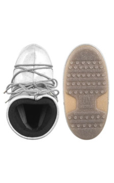 Moon Boot Icon Low Glitter Silver 1409440 H001 (MB66-b) kingad