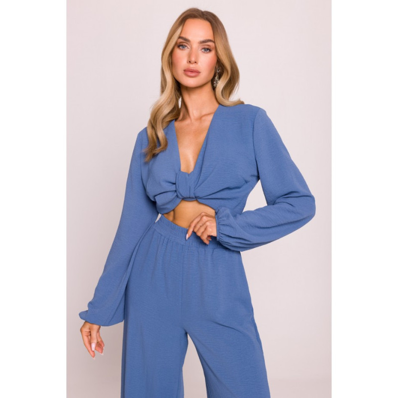 M862 Długie spodnie letnie - jeansowe