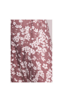 S405 Sukienka kopertowa maksi we wzór - model 2