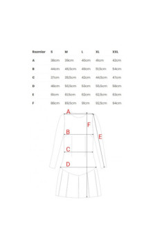 M872 Sukienka z kontrafałdami - bordowa