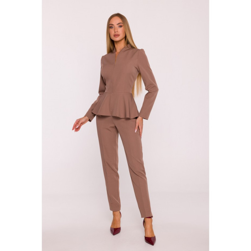 M878 Kombinezon z baskinką - mokka