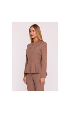 M878 Kombinezon z baskinką - mokka