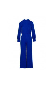 M879 Kombinezon ze stójką - chabrowy