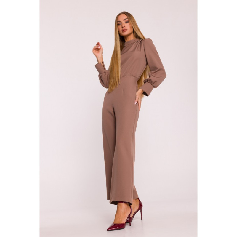 M879 Kombinezon ze stójką - mokka