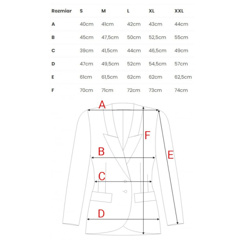 S417 Taliowana marynarka - bordowa