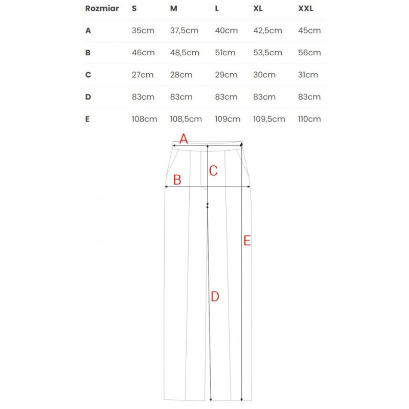 S418 Spodnie garniturowe - beżowe