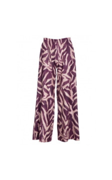 B302 Spodnie z dzianiny z nadrukiem - model 2