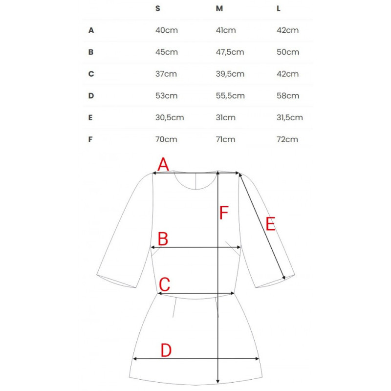 B305 Bluzka dzianinowa z baskinką - piaskowa