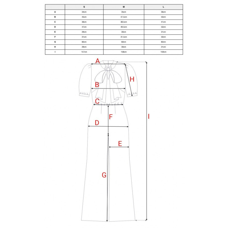 S421 Kombinezon z wiązaną kokardą - lawendowy