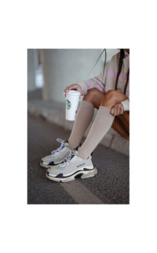 Milena puuvillased sokid põlvini