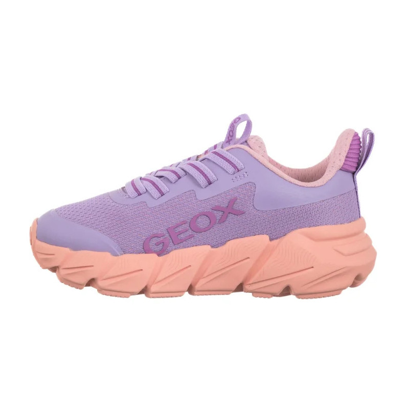 Geox J Flexyper Fast A - Mesh+Trans Lilac/Lt Coral J55N5A 0149J C8R7Q (GE248-a) spordijalatsid