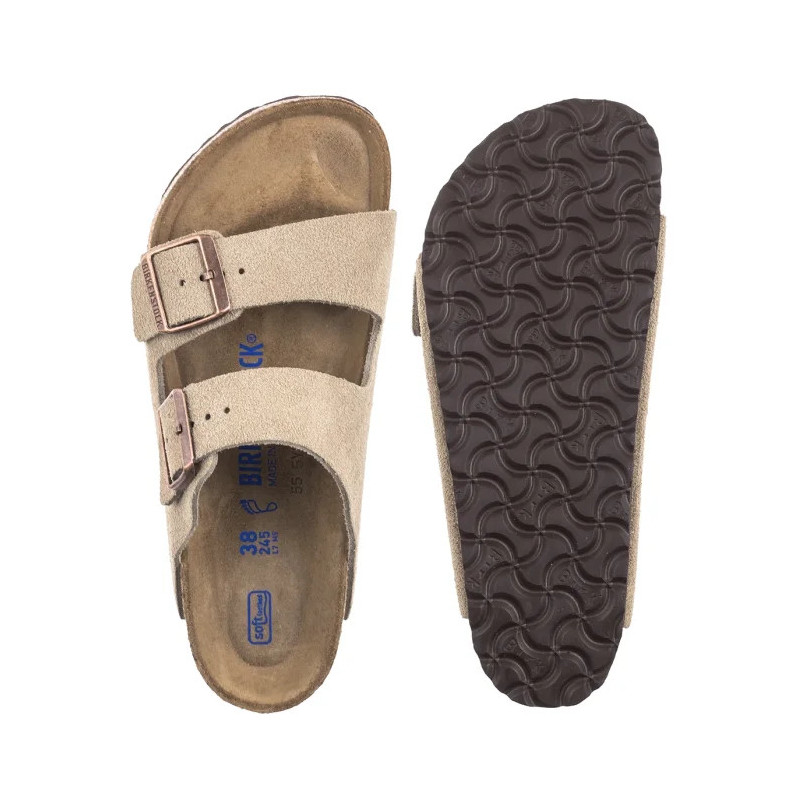 Birkenstock Arizona BS Soft Footbed Taupe 0951301 (BK344-a) Naiste kingad/klappide klapid