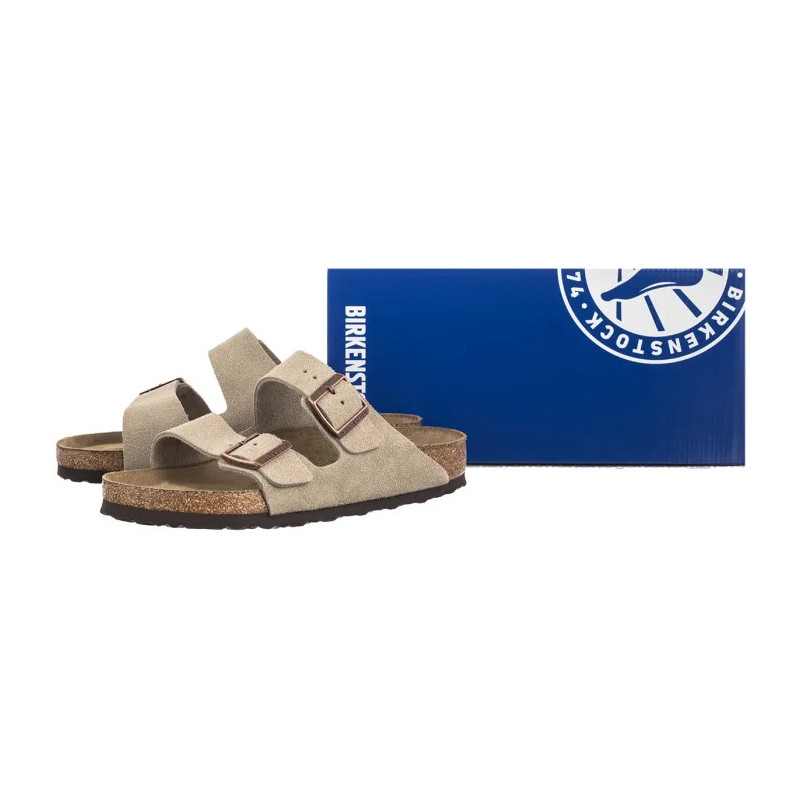 Birkenstock Arizona BS Soft Footbed Taupe 0951301 (BK344-a) Naiste kingad/klappide klapid