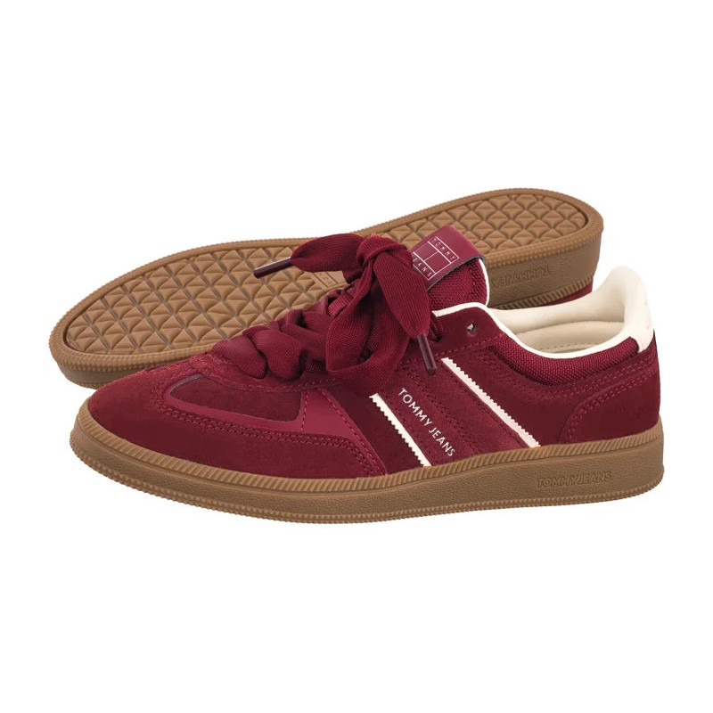 Tommy Hilfiger The Greenwich Edge Suede Deep Dahlia EN0EN02924 XKK (TH1438-a) spordijalatsid