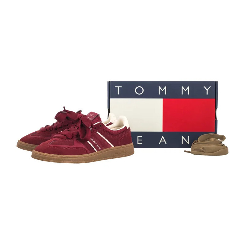 Tommy Hilfiger The Greenwich Edge Suede Deep Dahlia EN0EN02924 XKK (TH1438-a) spordijalatsid