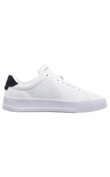 Tommy Hilfiger TH Court Lth Detail Ess White/Desert Sky FM0FM05367 0LD (TH1219-a) spordijalatsid