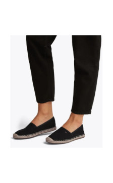 Tommy Hilfiger Flag Canvas Espadrille Black FW0FW08541 BDS (TH1264-b) kingad