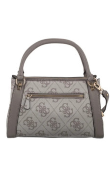 Guess Karnilla Logo Gfriend Satchel HWOS99 01060 Dark Taupe Logo (GU852-a) käekott