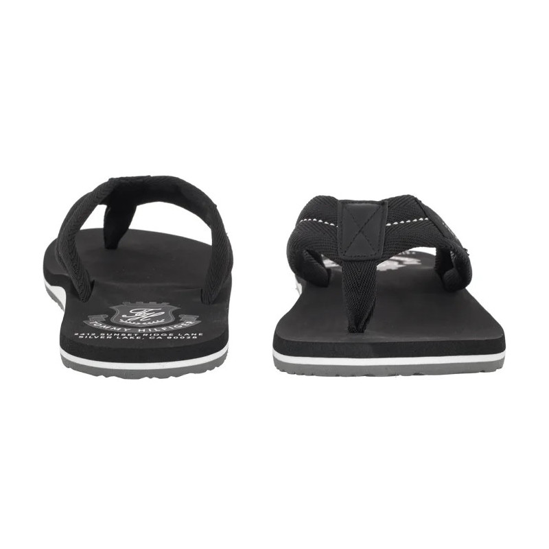 Tommy Hilfiger Patch Hilfiger Beach Sandal Black FM0FM05804 BDS (TH1440-a) kingad