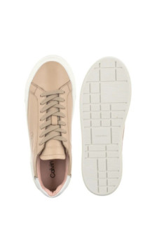 Calvin Klein Flatform Lace Up Lth Mg Triple Bright White YW0YW01928 0K4 (CK710-c) kingad