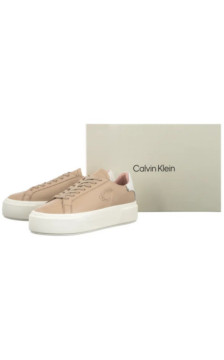 Calvin Klein Flatform Lace Up Lth Mg Triple Bright White YW0YW01928 0K4 (CK710-c) kingad