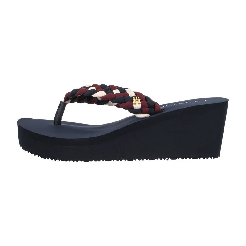 Tommy Hilfiger TH Wedge Braided Summer Sandal Rwb FW0FW09198 0GY (TH1441-a) kingad
