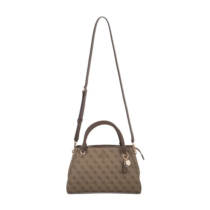 Guess Noelle II Luxury Satchel HWBG96 72070 Latte Logo/Brown (GU794-b) käekott