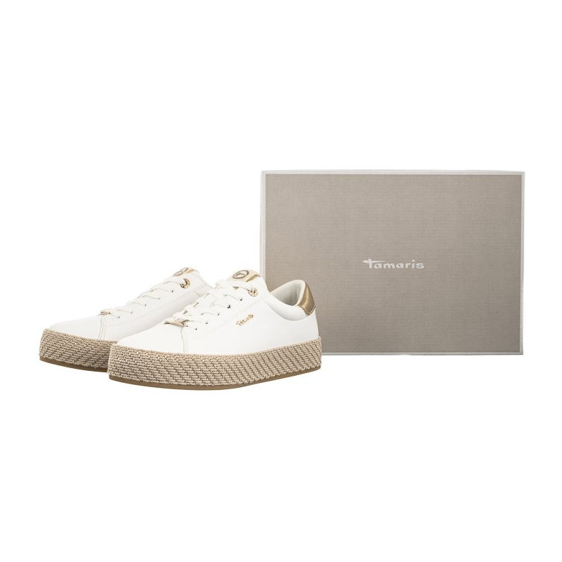Tamaris Białe 1-23713-42 190 White/Gold (TM479-a) kingad