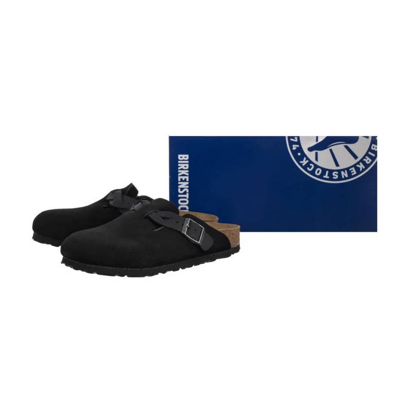 Birkenstock Boston Braided Black 1030497 (BK257-d) Naiste kingad/klappide klapid