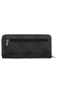 Guess Laurel II Slg Large Zip Around SWSO74 59146 Coal Logo (GU860-a) käekott