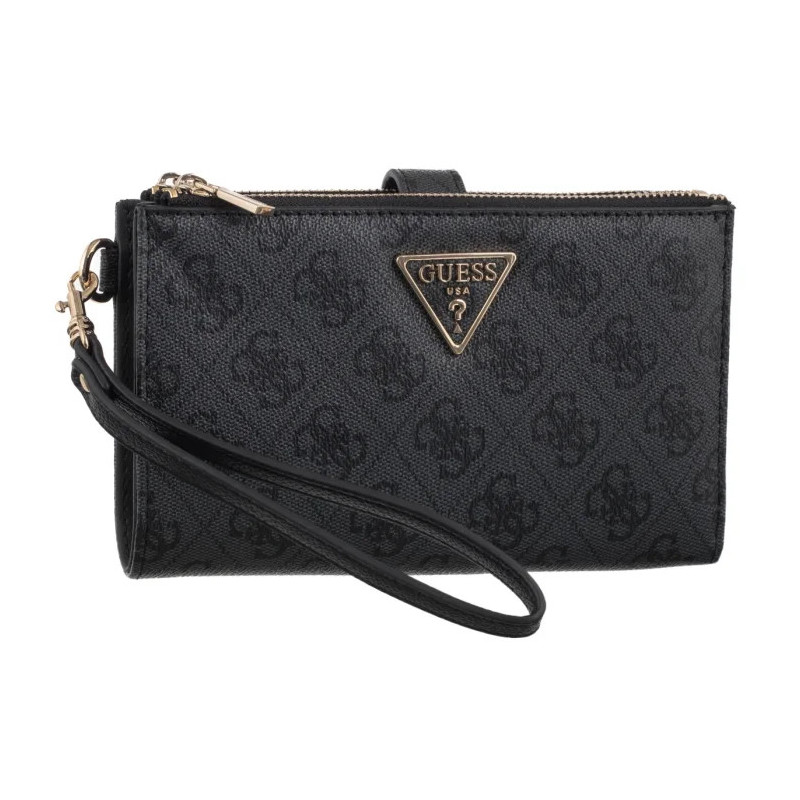 Guess Laurel II Slg Dbl Zip Organizer SWSG74 59157 Coal Logo (GU861-a) käekott